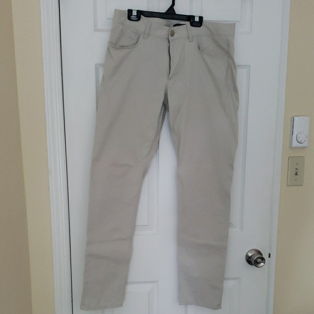 Theory Men's Baige Chinos W33